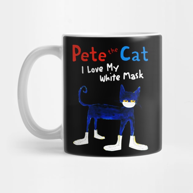 Pete The Cat I Love My White Mask by harryq3385